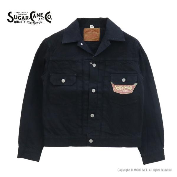 シュガーケーン SUGAR CANE 13ozブラックデニムジャケット 1953モデル SC1460...