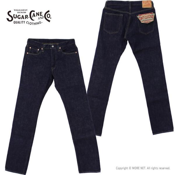 シュガーケーン SUGAR CANE 12oz スリムストレートジーンズ SC42014A メンズ ...