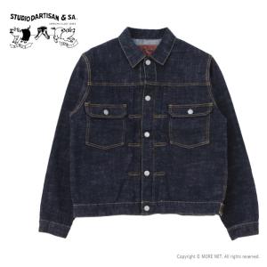 ステュディオ・ダルチザン STUDIO D'ARTISAN GL3 2dnタイプデニムジャケット SD-4102 メンズ 日本製 Gジャン 2025春夏｜more-net2