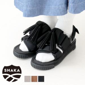シャカ SHAKA タッセル付きスポーツサンダル WEEKENDER TASSEL SK-274 靴 スポサン アウトドア 厚底 4way レディース 2025春夏｜more-net2