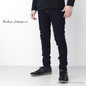 ヌーディージーンズ NUDIE JEANS タイトストレッチジーンズ Skinny Lin スキニーリン Dry Deep Orange メンズ｜more-net2