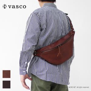 ヴァスコ vasco レザーウエストバッグ VS-243L メンズ レディース 日本製 ボディ 鞄 本革｜more-net2
