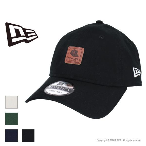 ニューエラ NEW ERA レザーパッチ ダックキャンバス 9TWENTY キャップ メンズ レディ...