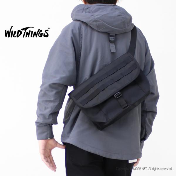 ワイルドシングス WILDTHINGS ポリーコーデュラ ミニメッセンジャーバッグ WT380-34...