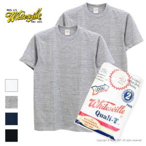 ホワイツビル WHITES VILLE 2パック半袖Tシャツ WV73544 メンズ 日本製 無地 2枚組 2024春夏｜more-net2