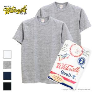 ホワイツビル WHITES VILLE 2パック半袖Tシャツ WV73544 メンズ 日本製 無地 2枚組｜more-net2