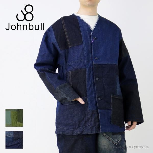 リベアバイジョンブル rebear by Johnbull パッチワークジャケット X2021 メン...