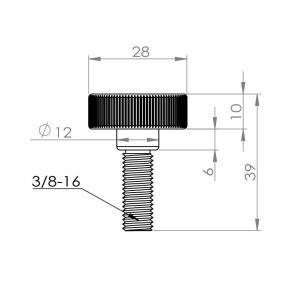 NJ002-ステンレス製3/8-16(インチ)...の詳細画像3