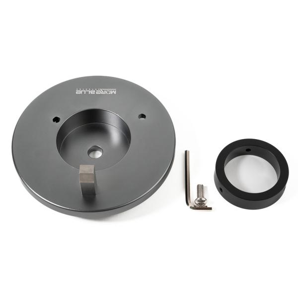 SD016-ジッツオ5型三脚対応 ビクセン取付直径Φ45mm赤道儀用アダプター クリックポスト送料一...