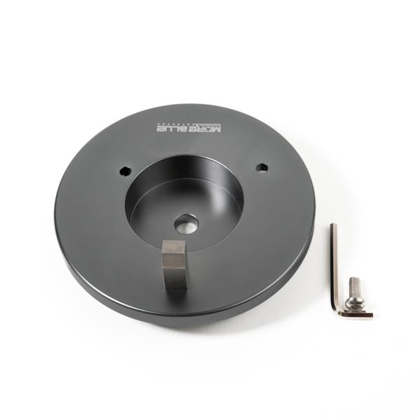 SD017-ジッツオ5型三脚対応 ビクセン取付直径Φ60mm赤道儀用アダプター  クリックポスト送料...