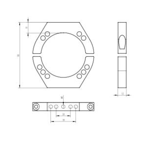 TB002-S 超軽量化設計 内径60mm鏡筒...の詳細画像2