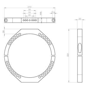 TB012-新型超軽量化設計 内径179mm鏡...の詳細画像3
