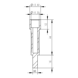 TB103-超軽量化設計鏡筒バンド用M6つまみ...の詳細画像2