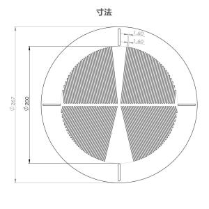 TP205-新型高精度ダブルライン 直径200...の詳細画像1