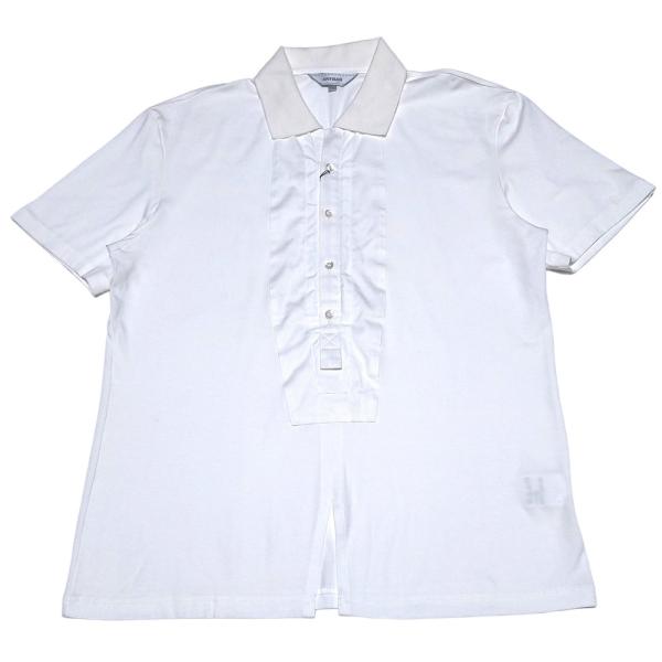 新品正規70％OFF ARTISAN アルチザン 日本製 ポロシャツ L 白 カットソー素材 切替仕...