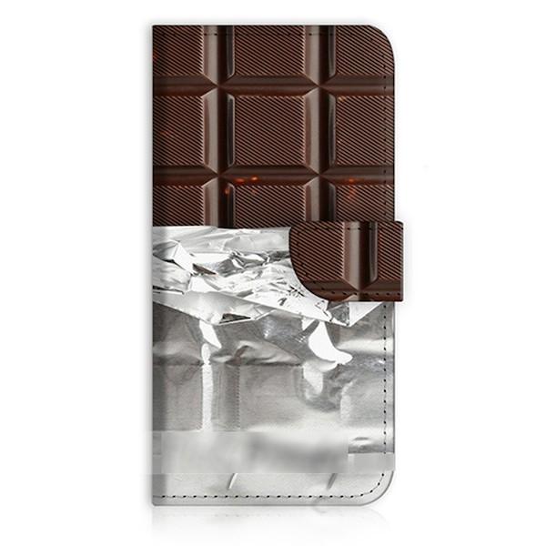 Galaxy Note 4 5 チョコレート 板チョコ スマホケース 充電ケーブル フィルム付