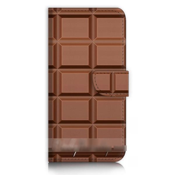 Galaxy S4 S5 チョコレート スイーツ 板チョコ スマホケース 充電ケーブル フィルム付