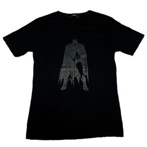 ROCK OFF バットマン Tシャツ BATMAN Red Slime ロゴ プリントT 黒 : A