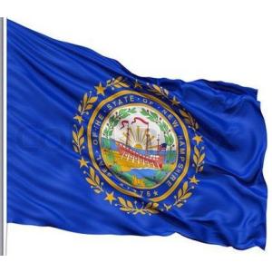 海外限定 国旗 アメリカ ニューハンプシャー州 州旗 大フラッグ