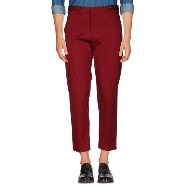 新品正規70％OFF PT01 ピーティーゼロウーノ チノパン 52サイズ ボルドーカラー 春夏秋 ...