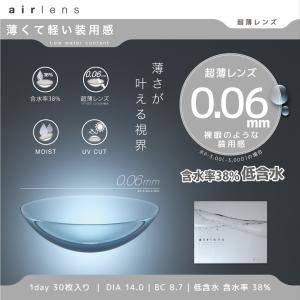 コンタクトレンズ 1day 30枚入 エアレン...の詳細画像1