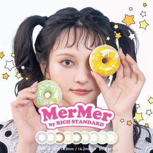 カラコン メルメル バイ リッチスタンダード ワンデー 1箱10枚 度あり 度なし 1day 14.2 MerMer RICHSTANDARD MIKI｜morecon