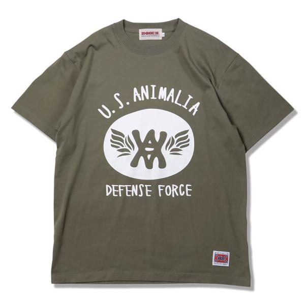 ANIMALIA(アニマリア) DIFENSE FORCE Tシャツ