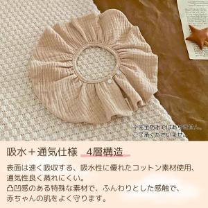 スタイ 3枚セット 4重ガーゼ 吸水 通気 綿...の詳細画像2