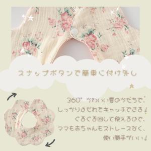 スタイ 3枚セット 綿100% 6重ガーゼ リ...の詳細画像4