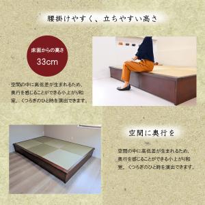 小上がり 畳ユニット 3畳 和紙畳 日本製 幅...の詳細画像4