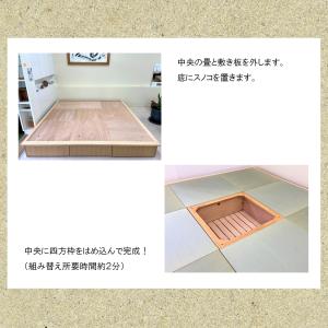 掘り炬燵オプション 4.5畳用 日本製 掘りご...の詳細画像2