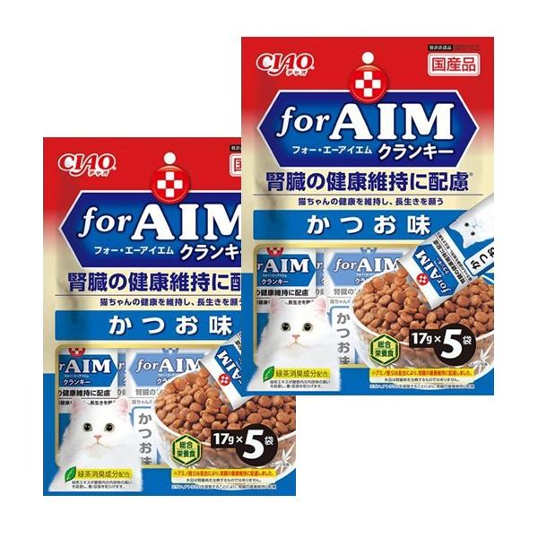 【送料無料】【賞味期限2026/7】猫用総合栄養食 いなば CIAOクランキー for AIM かつ...
