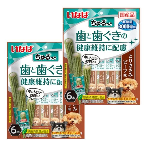 【送料無料】【賞味期限2026/4/25】犬用 歯と歯茎の健康維持に配慮 ちゅるっと とりささみビー...