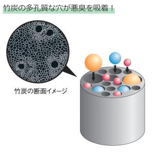 ケース 国産 ボンビ 竹炭の猫砂 抗菌プラス ...の詳細画像1