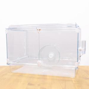 GEX　Harmony　小動物用飼育ケージ　グラスハーモニー　600N　給水器・回し車付き　小動物　ハムスター　ハリネズミ　オシャレ　かわいい　600Plus　ジェックス