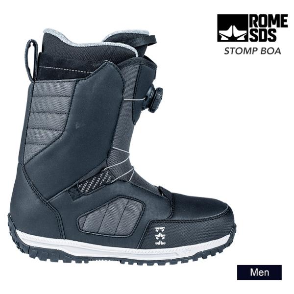 ROME ローム STOMP BOA ストンプボア 23-24 2024 スノーボード ブーツ メン...