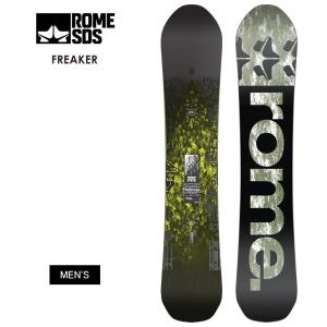 ROME SDS ローム FREAKER フリーカー 23-24 2024 スノーボード 板 メンズ｜moresnow