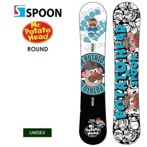 SPOON スプーン Mr POTATO HEAD ROUND ポテトヘッドラウンド スノーボード 板 メンズ レディース｜moresnow