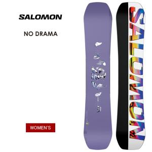 SALOMON サロモン NO DRAMA ノードラマ 23-24 2024 スノーボード 板 レディース ウーメンズ｜moresnow