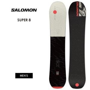 SALOMON サロモン SUPER 8 スーパーエイト 23-24 2024 スノーボード 板 メンズ｜moresnow