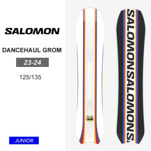 23-24 2024 SALOMON サロモン キッズ 板 DANCEHAUL GROM 子供 ジュニア スノーボード｜moresnow