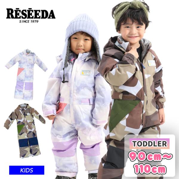 22-23 RESEEDA レセーダ スノーボードウェア REO55006 TODDLER ONEP...