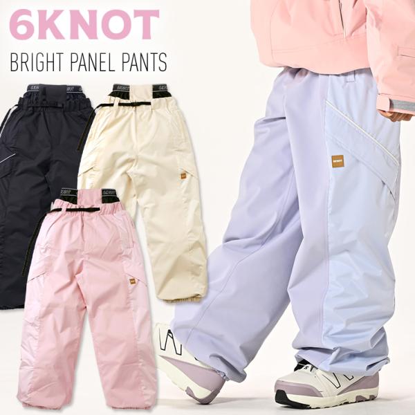 【早期予約】2027 6KNOT シックスノット BRIGHT PANEL PANTS ブライトパネ...