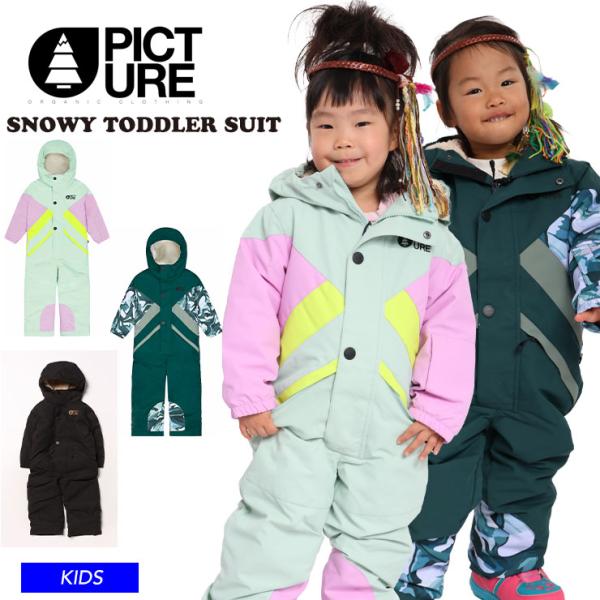 24-25 PICTURE ピクチャー キッズ SNOWY TODDLER SUIT ウェア スノー...