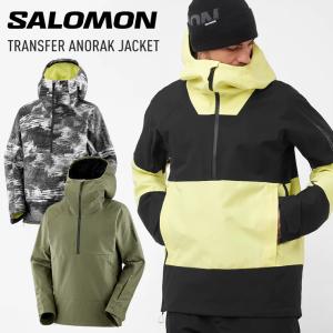 23-24 SALOMON サロモン TRANSFER ANORAK JACKET M トランスファ...