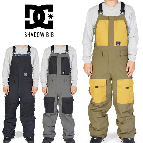 2023 DC SHOES ディーシー シューズ SHADOW BIB ビブパンツ スノボー ウェア...