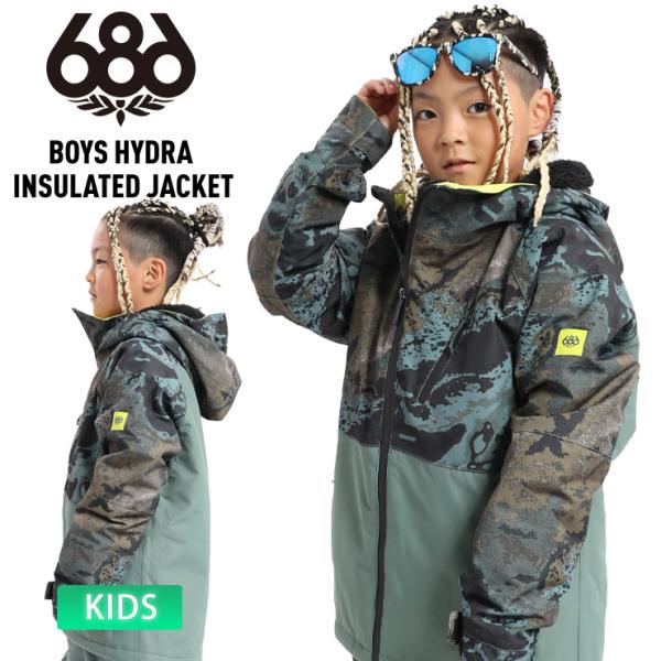 24-25 686 シックスエイトシックス スノーボードウェア キッズ BOYS HYDRA INS...