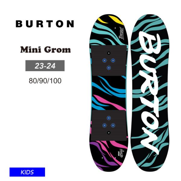 23-24 BURTON バートン キッズ 板 Kids&apos; Mini Grom 子供 ジュニア スノ...