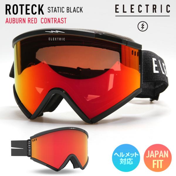 正規品 2023 ELECTRIC エレクトリック ROTECK STATIC BLACK レンズ：...