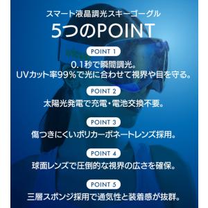 wicue ウイキュー スマート液晶調光スキー...の詳細画像4